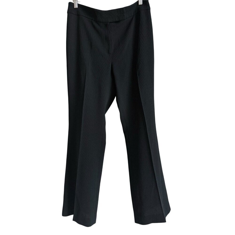 Vintage Garfield & Marks Roxy Pant Trousers Black Pleat Wide Leg Women’s Size 10